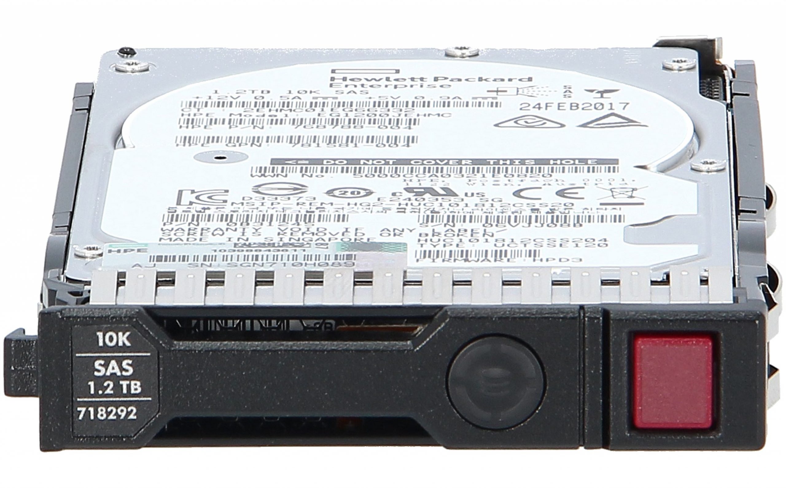 HP 1.2TB 10K 6G SAS HP G8 / G9 / G10 schijf HP 1.2TB 10K 6G SAS HP G8 / G9 / G10 schijf