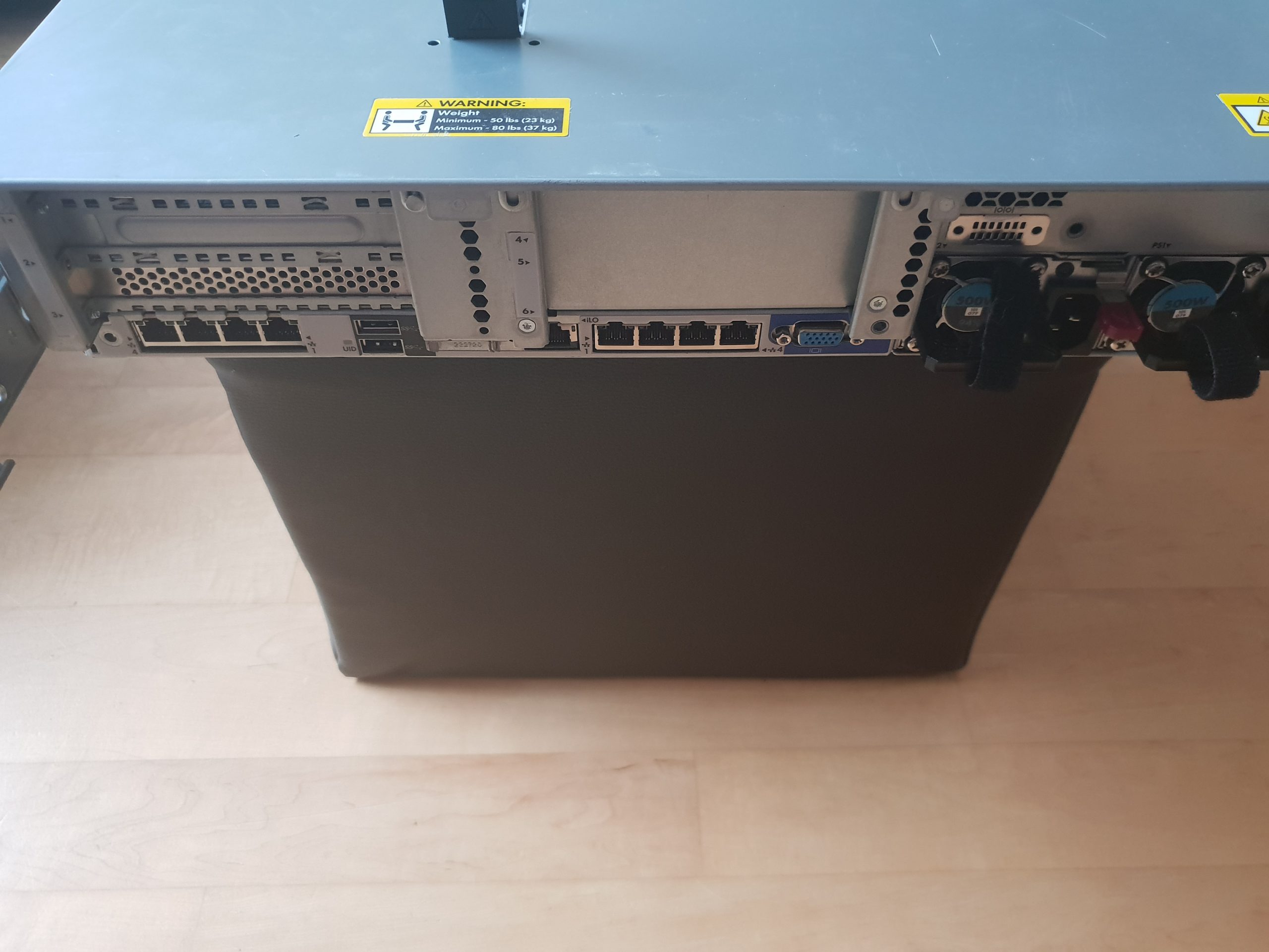 DL380 G9 24SFF Back DL380 G9 24SFF Back